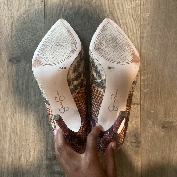 snake skin heels - Picture 4 of 5